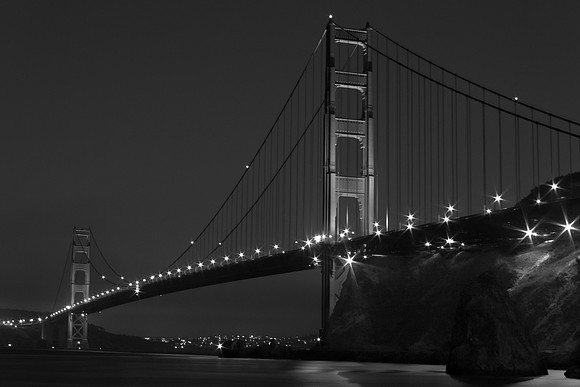 Golden Gate B/W #2